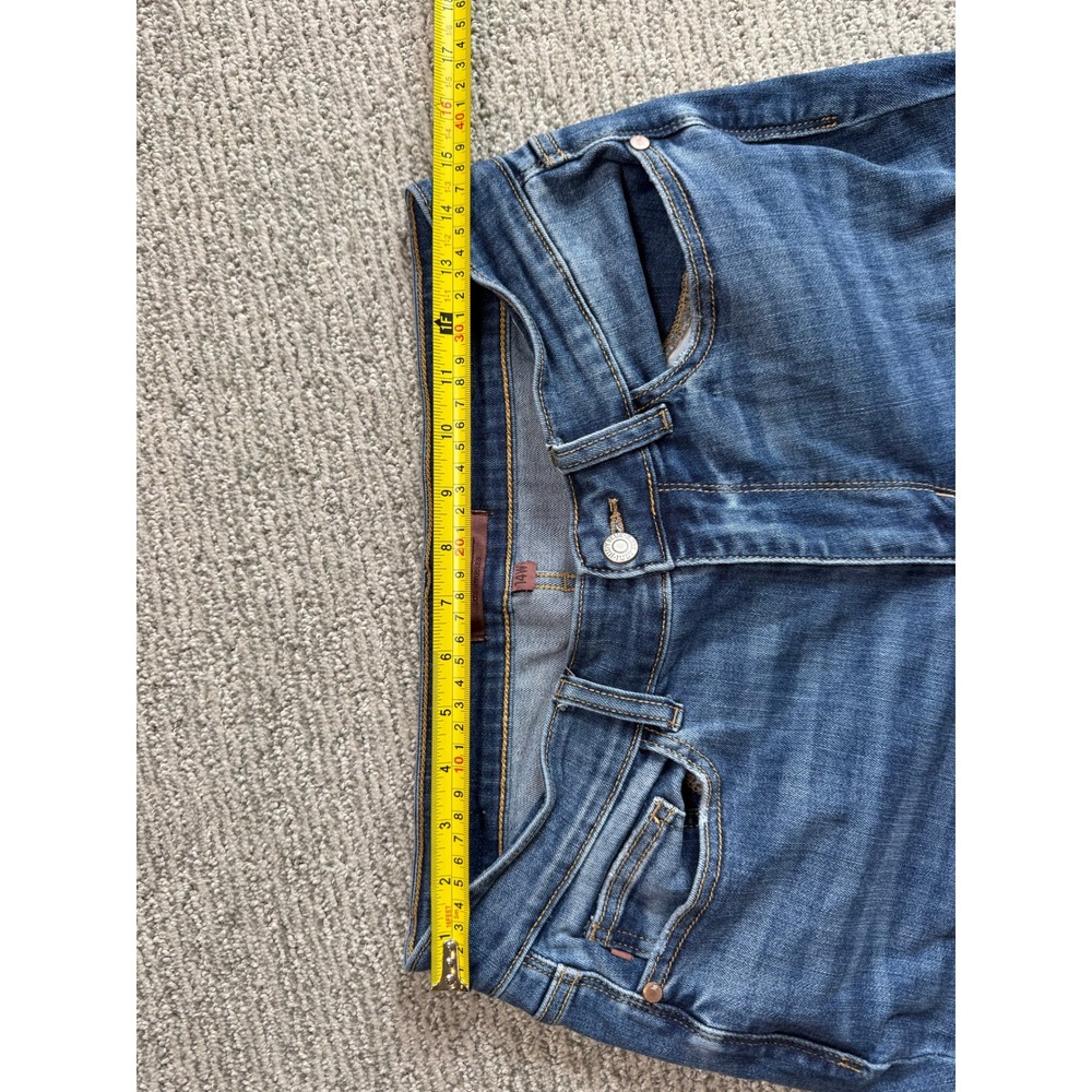 Judy Blue Skinny Fit Capri Jeans Medium Wash Side Slit 14W JB72113MD-CO-PL - Picture 8 of 8